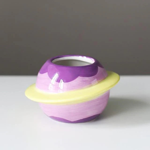 Cosmos World Ceramic Planter