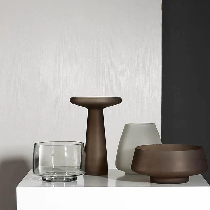 Eduardo - Frosted Glass Vessel
