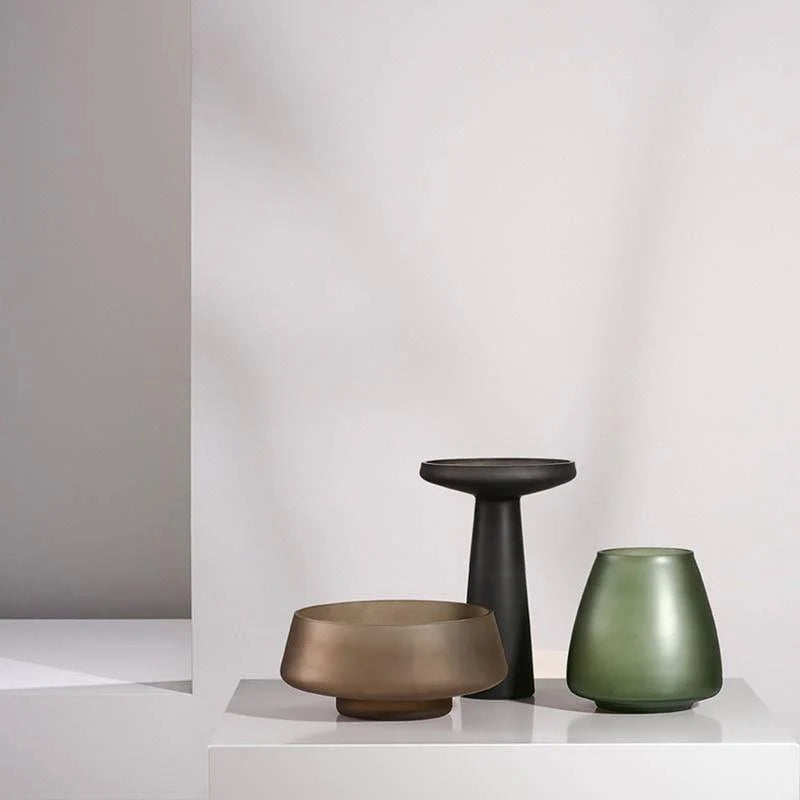 Eduardo - Frosted Glass Vessel