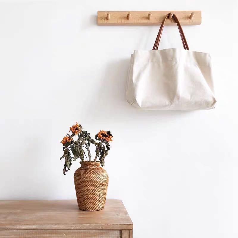 Ella Rattan Vase