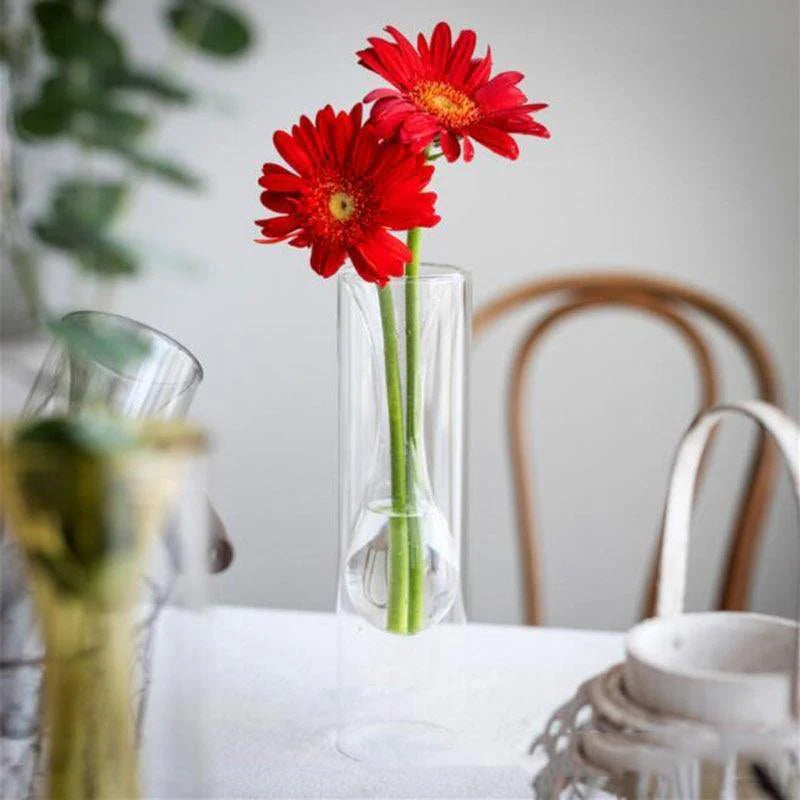Elegant Glass Bubble Vases