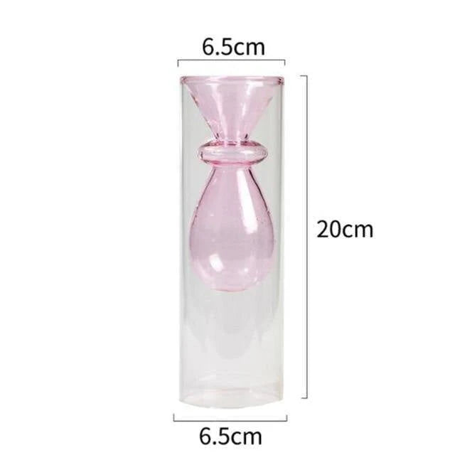 Elegant Glass Bubble Vases