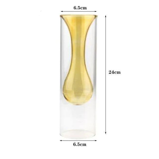 Elegant Glass Bubble Vases