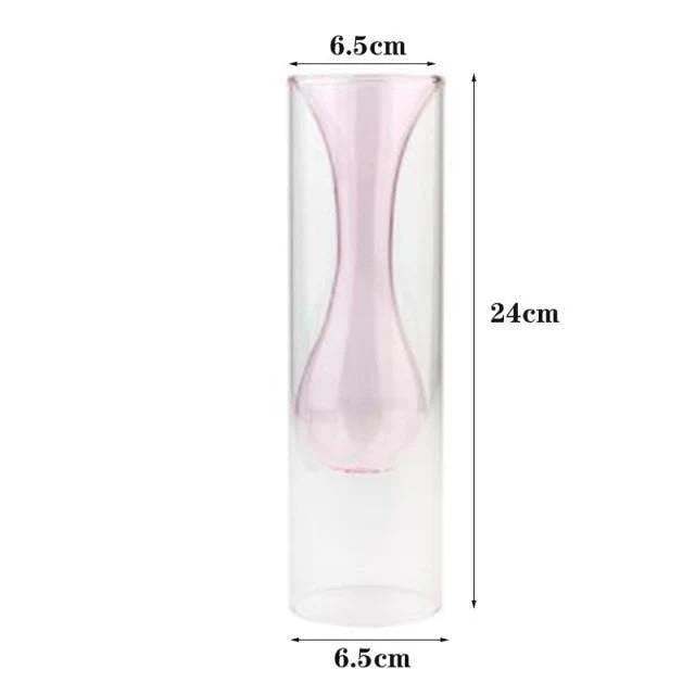 Elegant Glass Bubble Vases