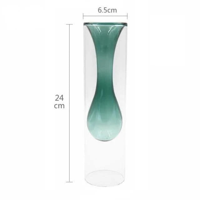 Elegant Glass Bubble Vases