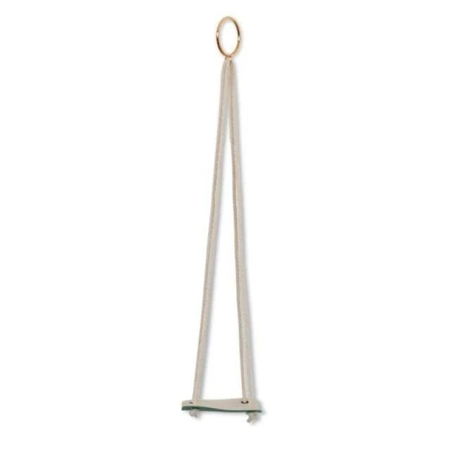 Plant Hanger made with Vegan Leather and Rope