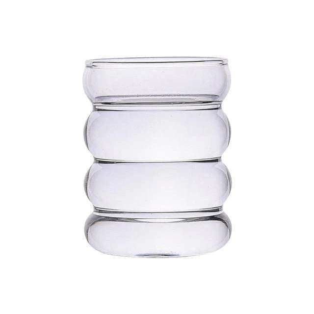 Vibrant Bubble Glass Beverage Cups