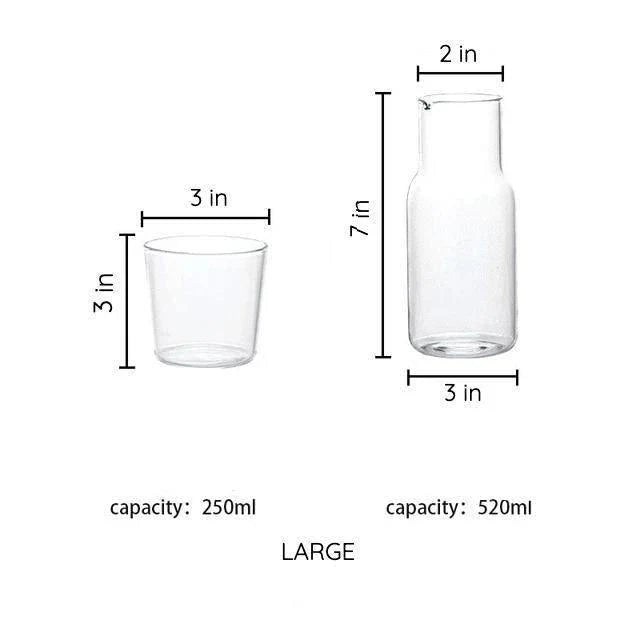 Crystal Clear Carafe Set