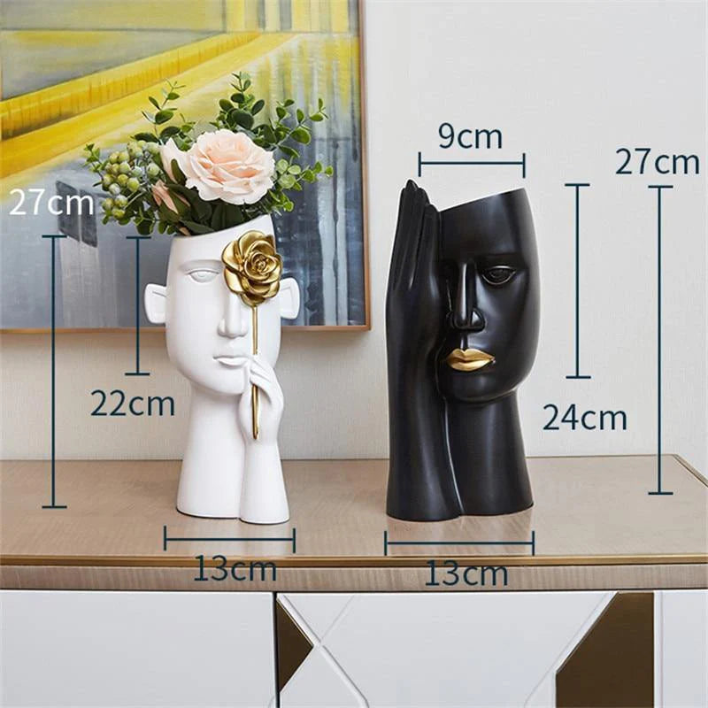 Renoir - Contemporary Artistic Head Vases