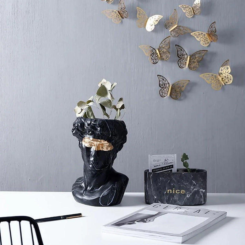 Majestic David - Ceramic Planter Sculpture