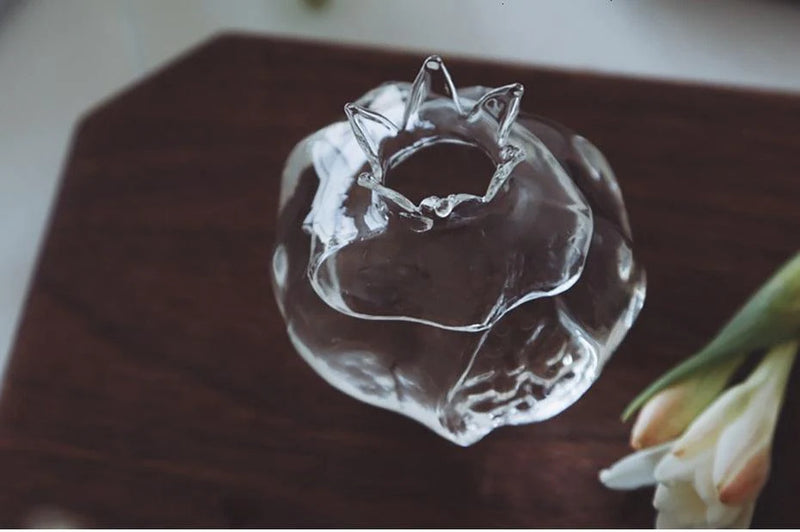 Pomegranate Glass Hydroponic Growth Vessel
