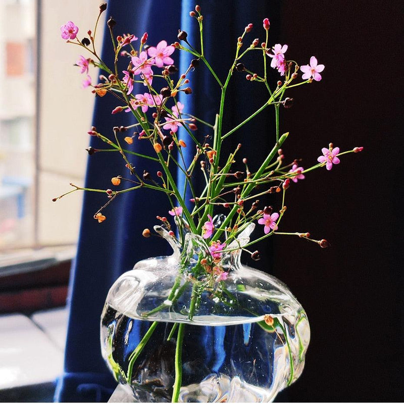 Pomegranate Glass Hydroponic Growth Vessel