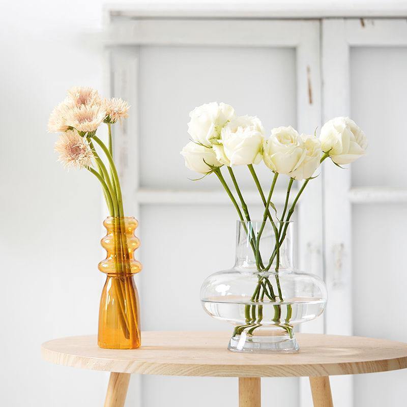 Elegant Glass Bubble Vases