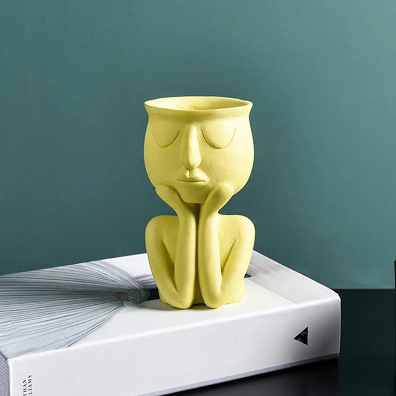 Gentle Grace Ceramic Planter