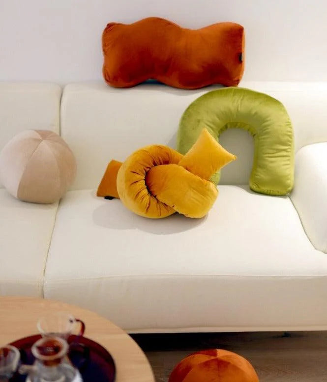 Soft Retro Shapes Cushion Regular price