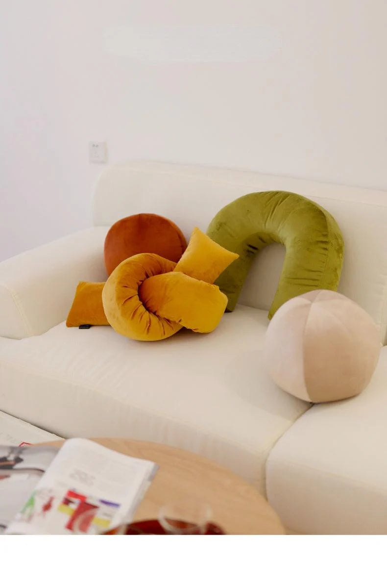 Soft Retro Shapes Cushion Regular price