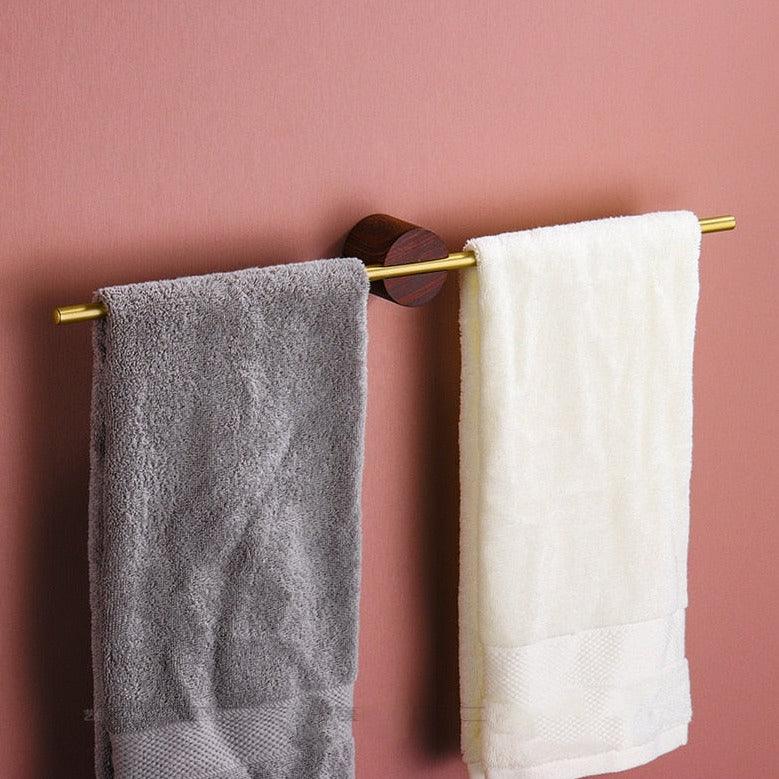 Sleek Contemporary Metal Towel Rack