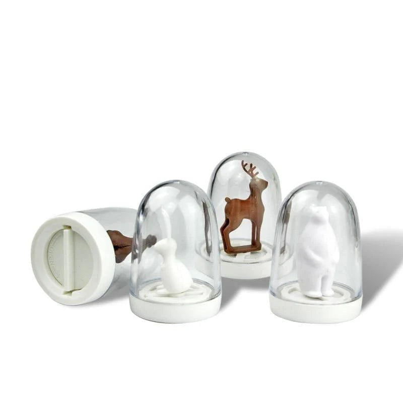 Quartet of Seasonal Spice Dispensers