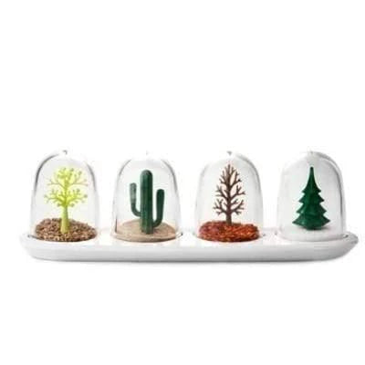 Quartet of Seasonal Spice Dispensers