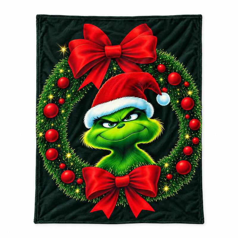 WhimsyNest™ Holiday Fleece Blanket