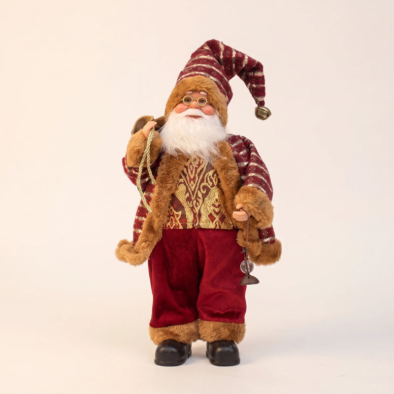 MerryNest™ Plush Santa Claus Decor 12 in