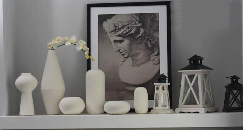 White Vase Elegance