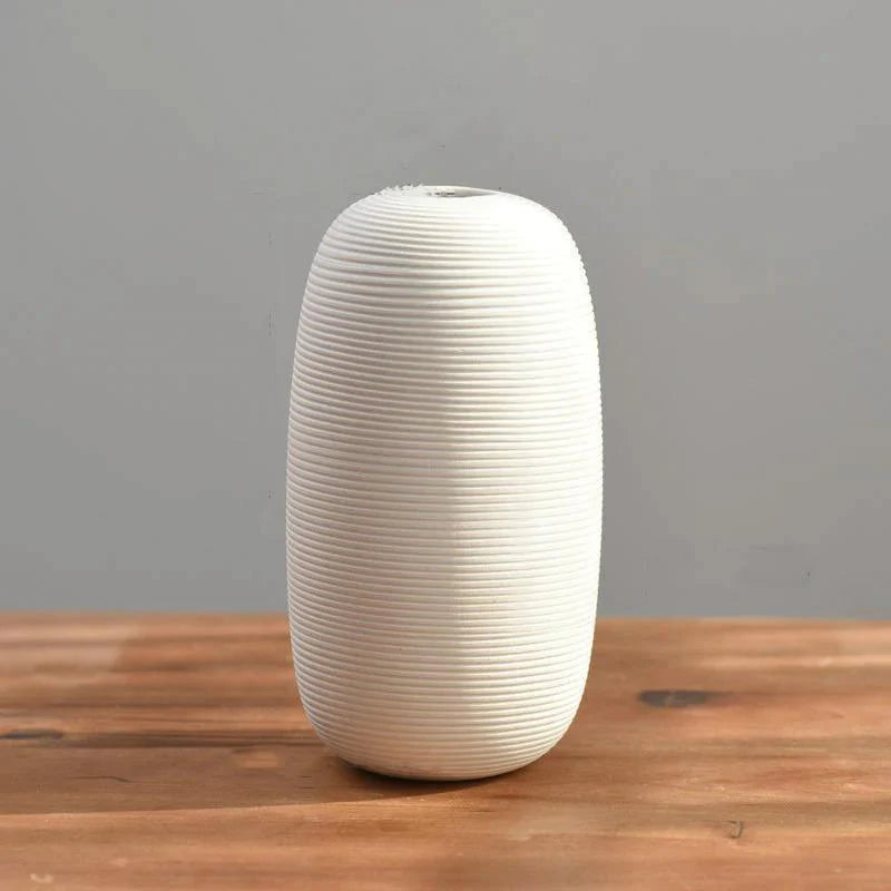 White Vase Elegance