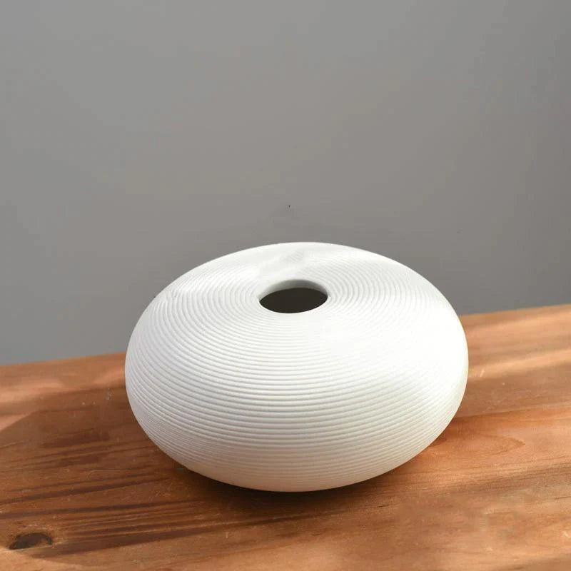 White Vase Elegance