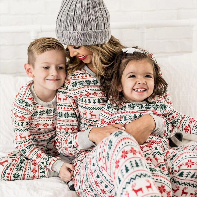 Nordic Knit Family Christmas Pajamas