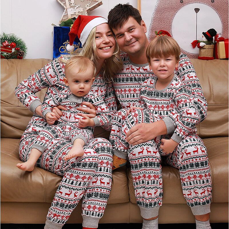 Nordic Knit Family Christmas Pajamas