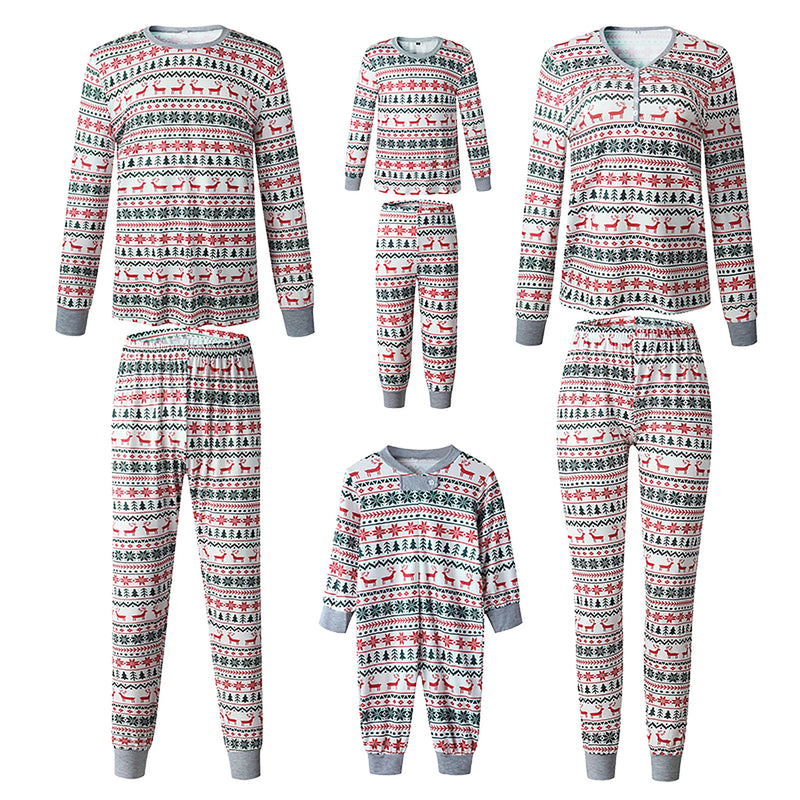 Nordic Knit Family Christmas Pajamas
