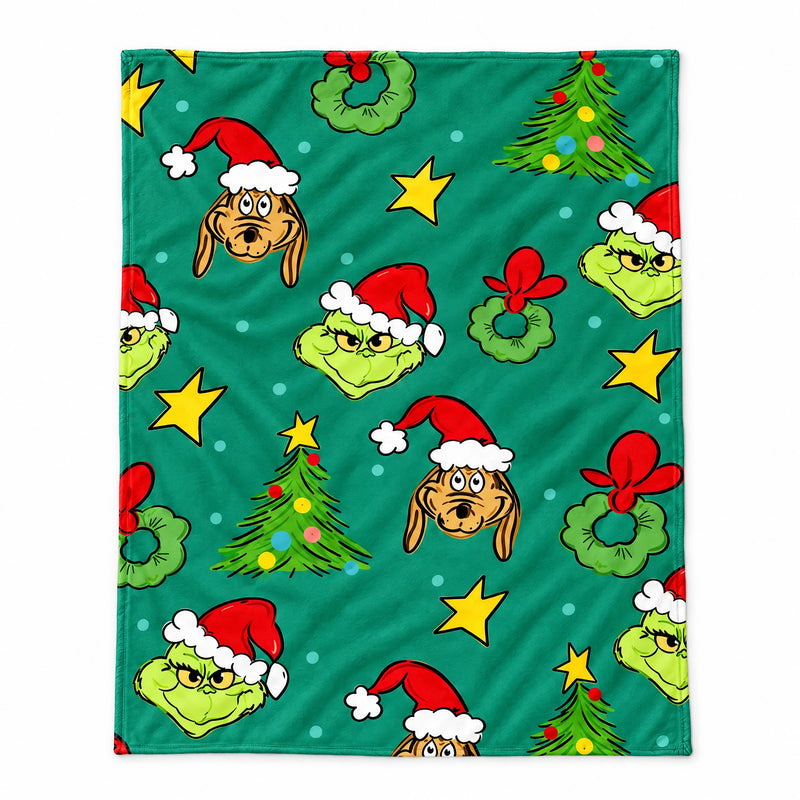WhimsyNest™ Holiday Fleece Blanket