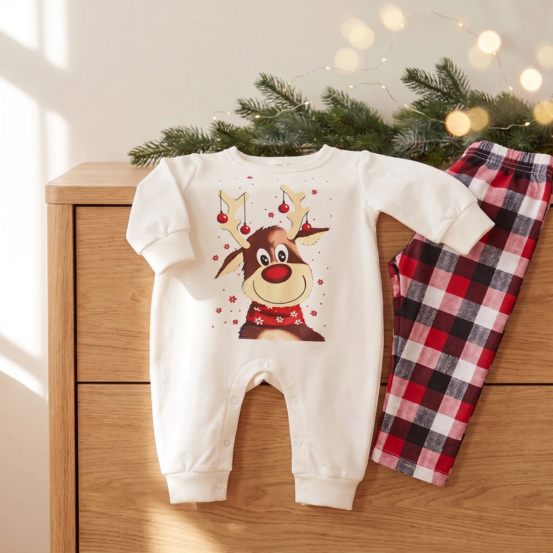 ReindeerGather™ Matching Family Christmas Pajamas