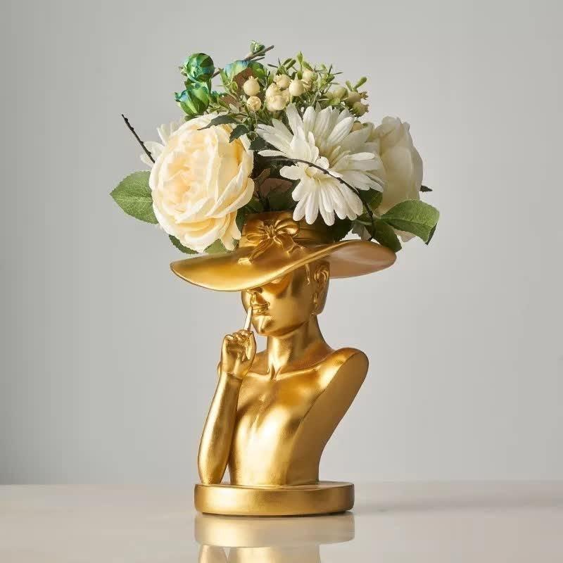 Woman Cap Container